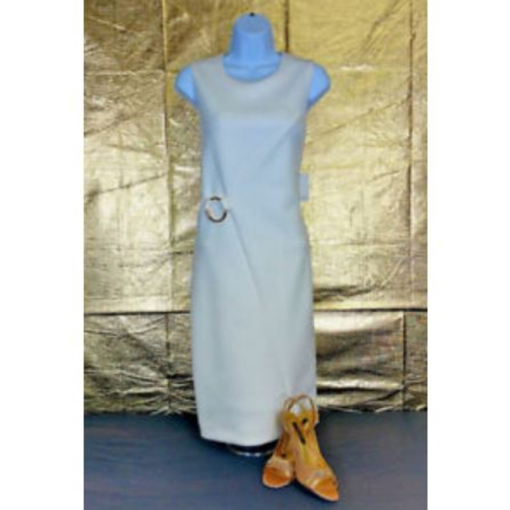 Calvin Klein Dress White Mid Length